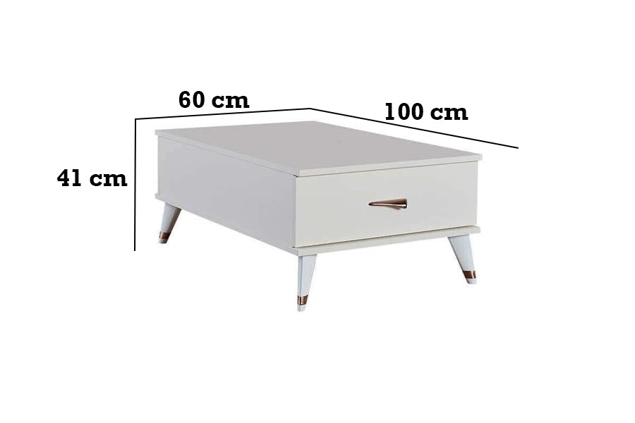Silver Coffee Table - Ider Furniture