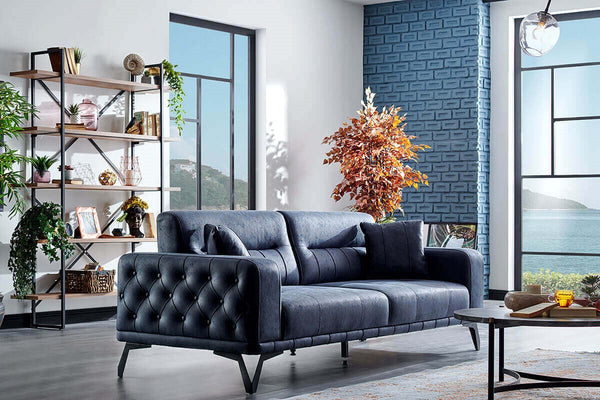 Terra Quilted 3 Seater Sofa - Ider Furniture