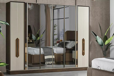 Trend 6 Doors Wardrobe - Ider Furniture