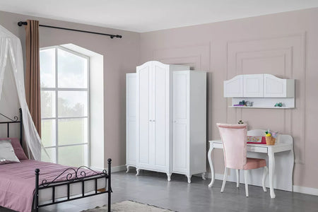 Victoria Young Room 4 Door Wardrobe - Ider Furniture