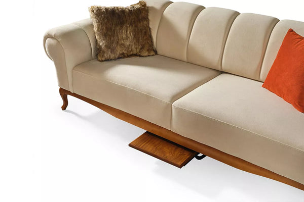 Violet Sofa Set Orange Cream - Ider Furniture