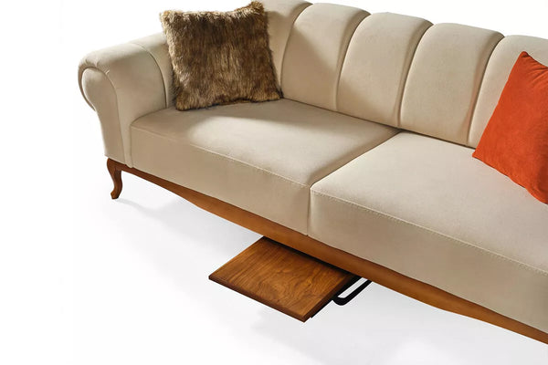 Violet Sofa Set Orange Cream - Ider Furniture