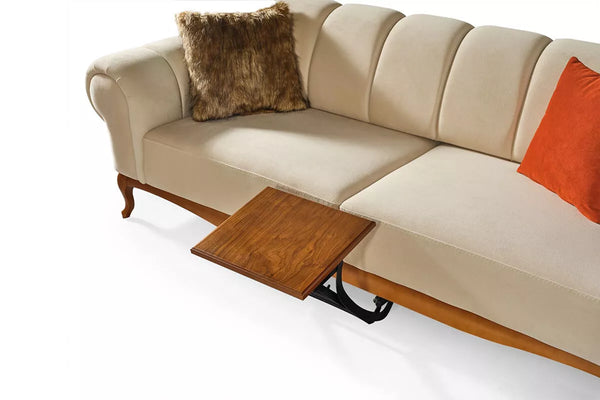 Violet Sofa Set Orange Cream - Ider Furniture
