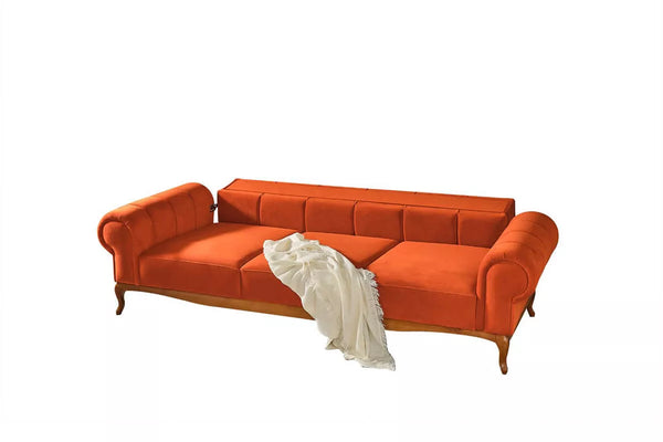Violet Sofa Set Orange Cream - Ider Furniture