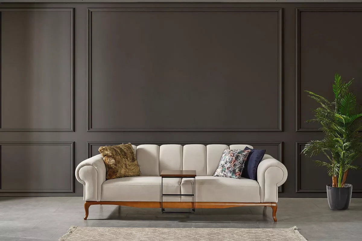Violet 3 Seater Sofa Gray - Ider Furniture