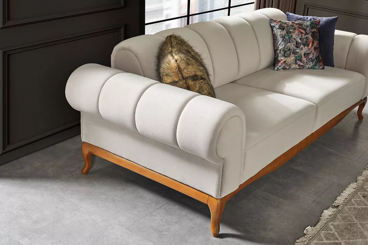 Violet 3 Seater Sofa Gray - Ider Furniture