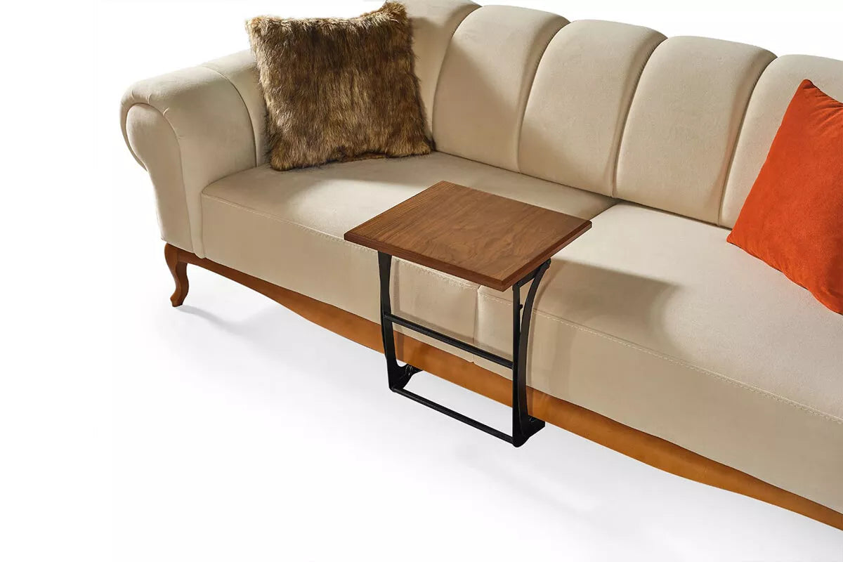 Violet 3 Seater Sofa Cream - Ider Furniture